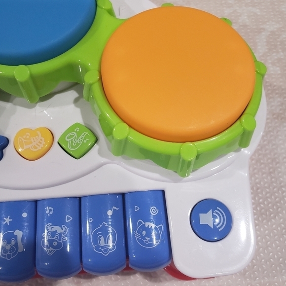 Learning Musical Piano and Drum Toy Bundle for Toddlers - Picture 4 of 13